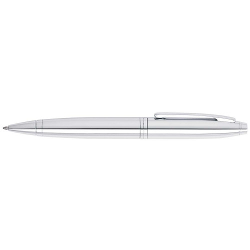 Cross Calais™ Polished Chrome with Polished Chrome Appointments Ballpoint Pen  (Blue Ink)