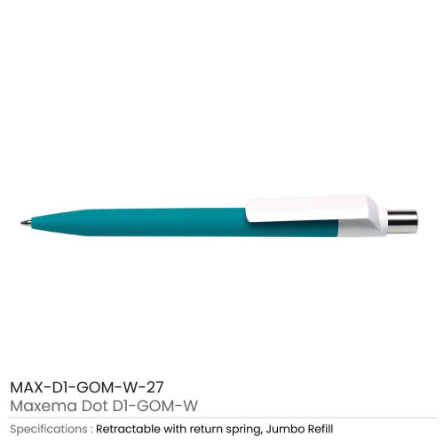 Dot Pens with White Clip