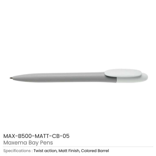 Maxema Bay Pens Colored Barrel