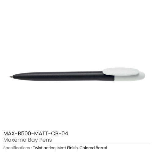 Maxema Bay Pens Colored Barrel