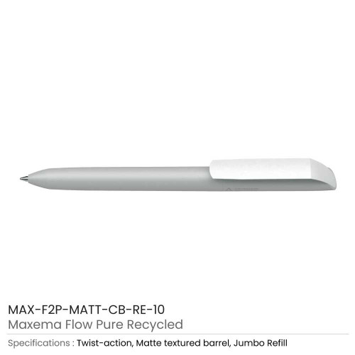 Recycled Pens Maxema Flow Pure