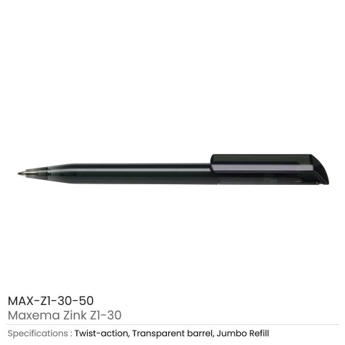 Maxema Zink Pens Transparent body