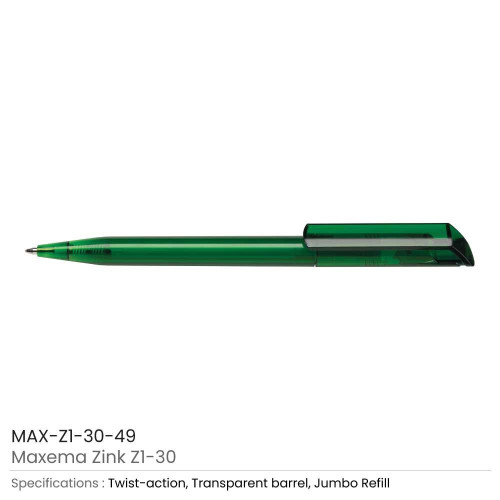 Maxema Zink Pens Transparent body