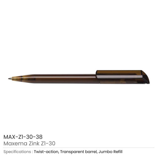 Maxema Zink Pens Transparent body