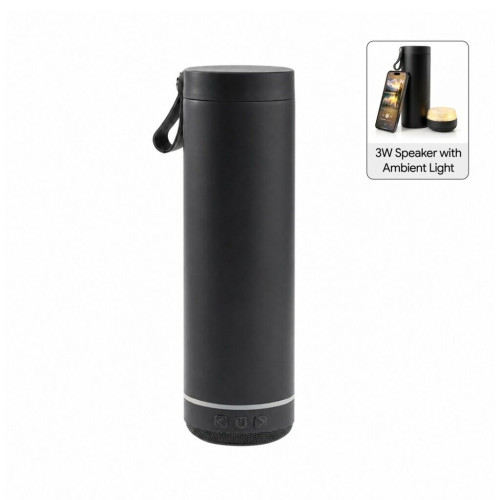 DEXOS - Giftology Double Wall Vacuum Bottle with 3W Speaker