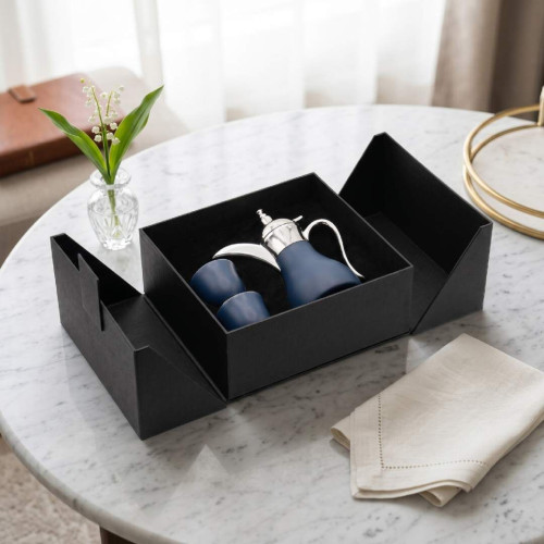 WESAL - Hans Larsen Dallah Nano Gift Set with 2 Cava Cups