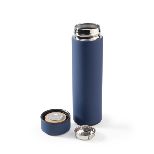 WAHA - Giftology Thermal Flask with LED Temperature Display 500ml - Navy Blue