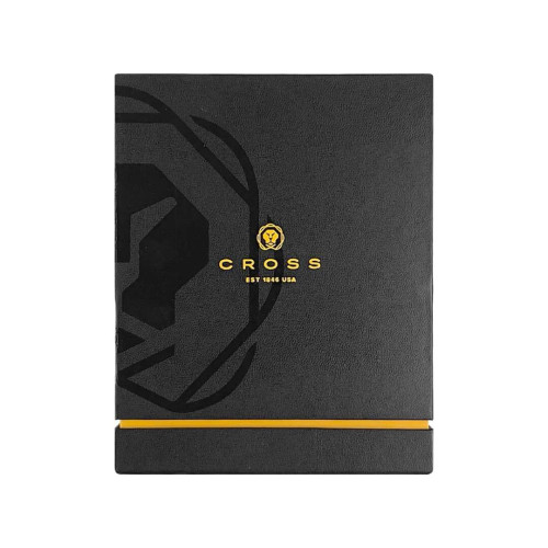 Cross Calais™ Ballpoint Pen with Leather Cardholder - Black