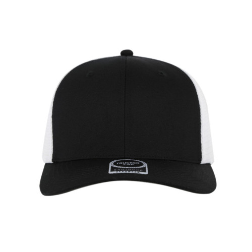 SWIFT - Santhome 6 Panel Trucker Cap - Black / White