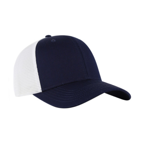 SWIFT - Santhome 6 Panel Trucker Cap - Navy / White