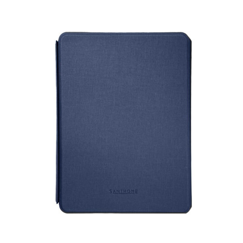 SOLAIS - Santhome Recycled 10000 mAh Power Bank with 15W Magsafe Smart A5 Organizer - Navy Blue 