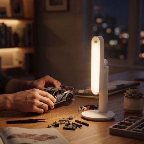 MINSK - @memorii 3 Colors Rechargeable Table Lamp - White 