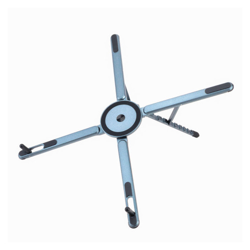 ALBA - @memorii All in One Aluminium Laptop Stand - Grey 