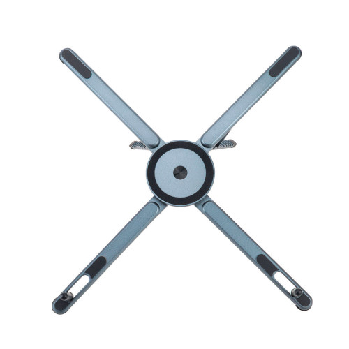 ALBA - @memorii All in One Aluminium Laptop Stand - Grey 